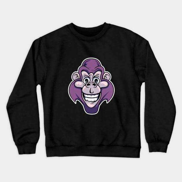 Mr. BaX smile Crewneck Sweatshirt by SilverBaX